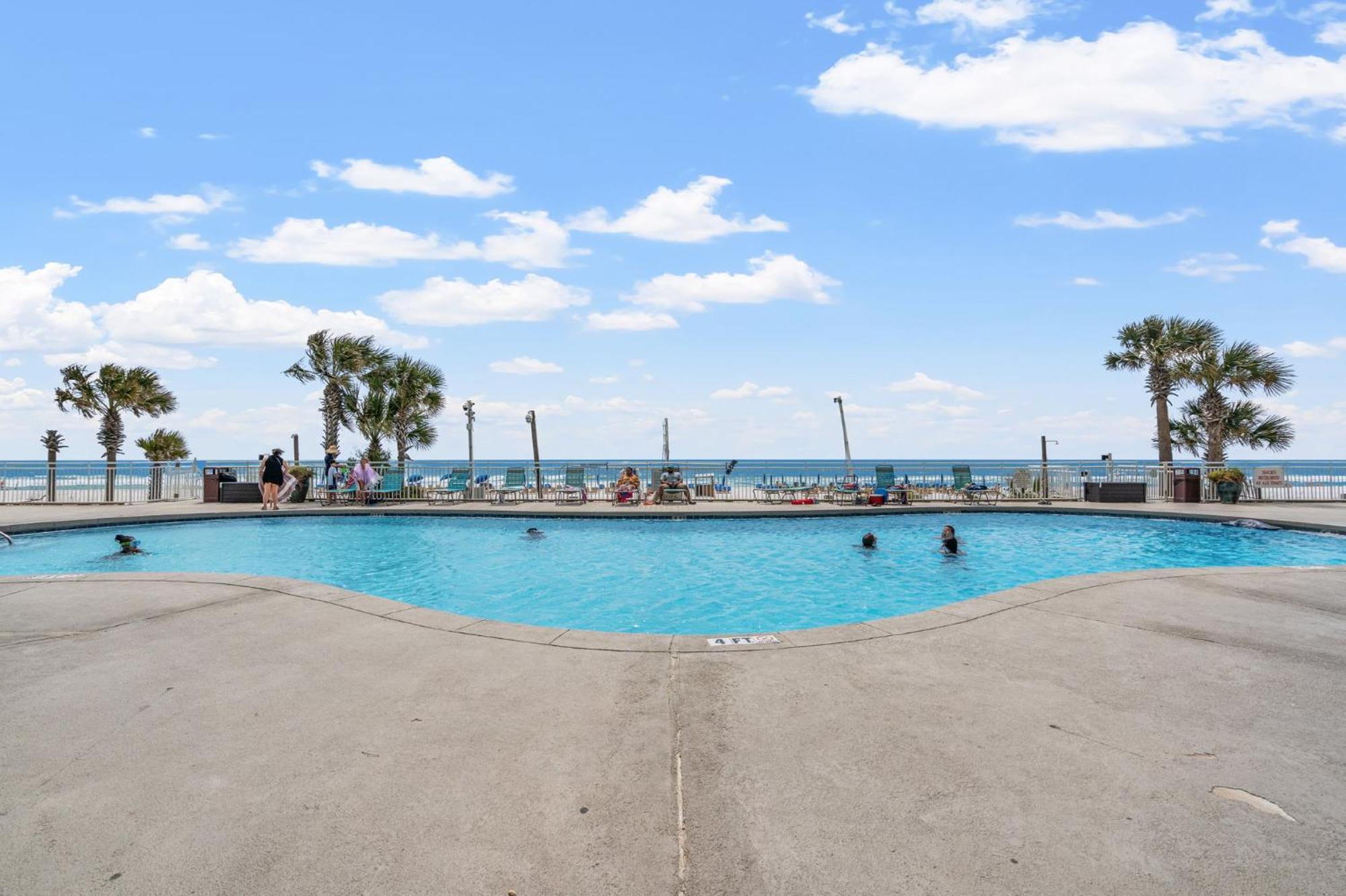 Stunning 2/2 Designer Condo W Coastal Appeal Right On The Gulf! Panama City Beach Bagian luar foto