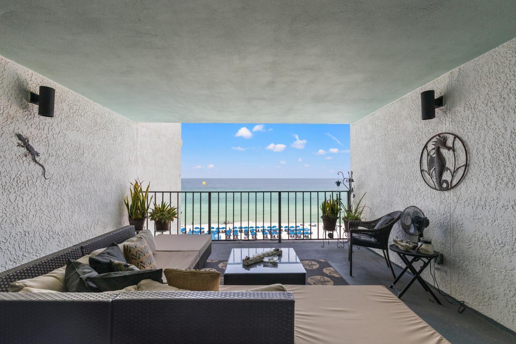 Stunning 2/2 Designer Condo W Coastal Appeal Right On The Gulf! Panama City Beach Bagian luar foto