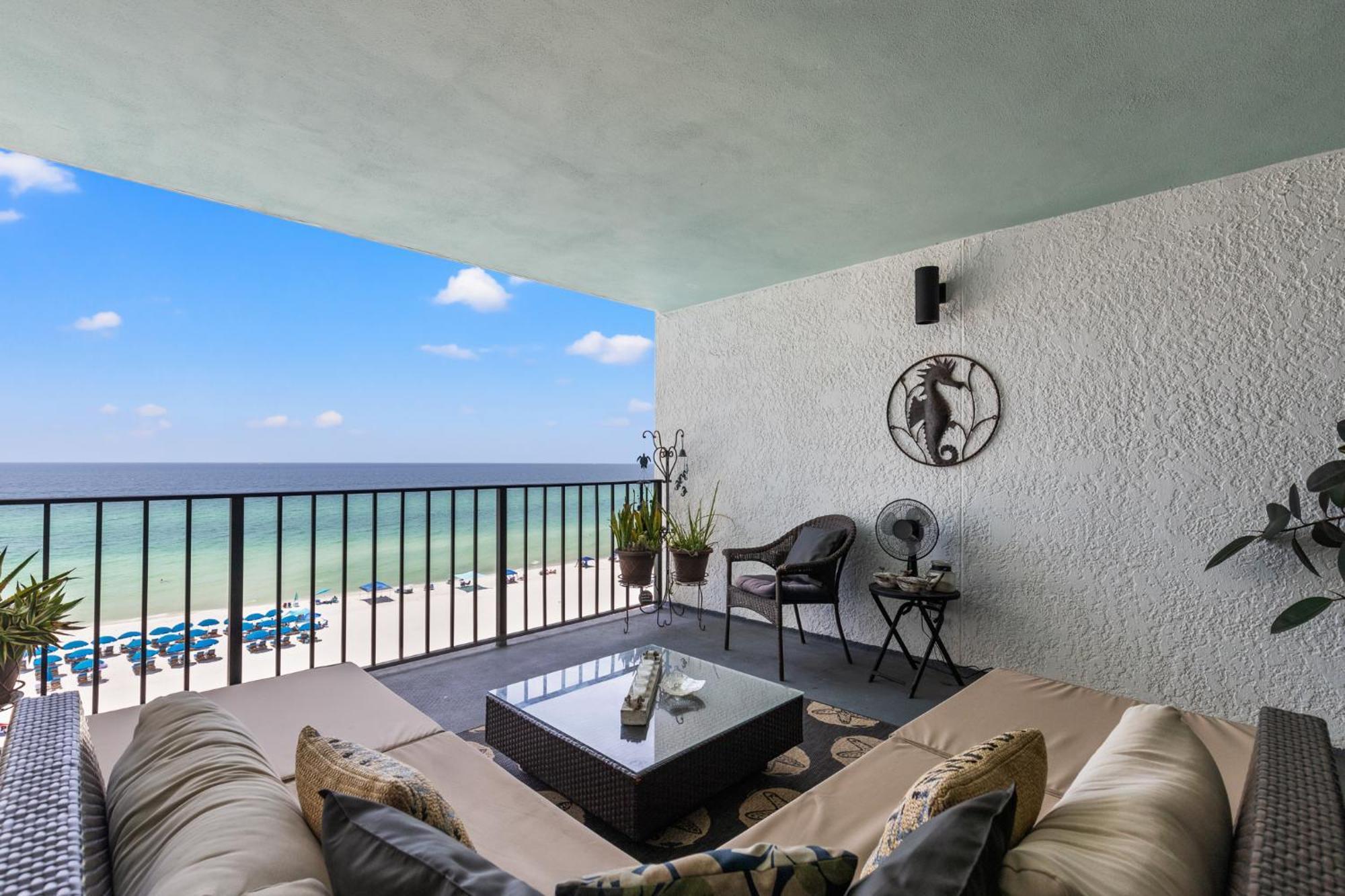 Stunning 2/2 Designer Condo W Coastal Appeal Right On The Gulf! Panama City Beach Bagian luar foto